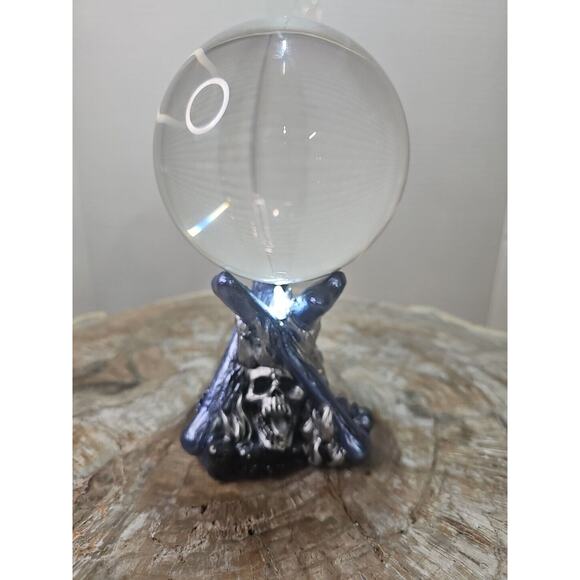 100mm K9 Clear Photography Crystal Ball Sphere Decoration Lens Photo + Stand - Picture 11 of 13